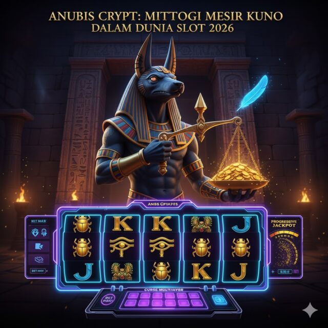 Anubis Crypt Mitologi Mesir Kuno dalam Dunia Slot 2026