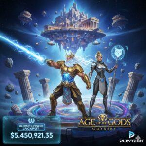 Age of the Gods dari Playtech 2026