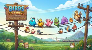 Birds on a Wire Thunder kick Burung di kabel listrik 2026