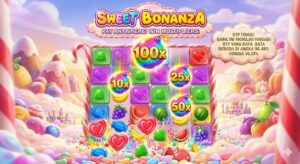 Sweet Bonanza RTP yang rata-rata berada di angka 96